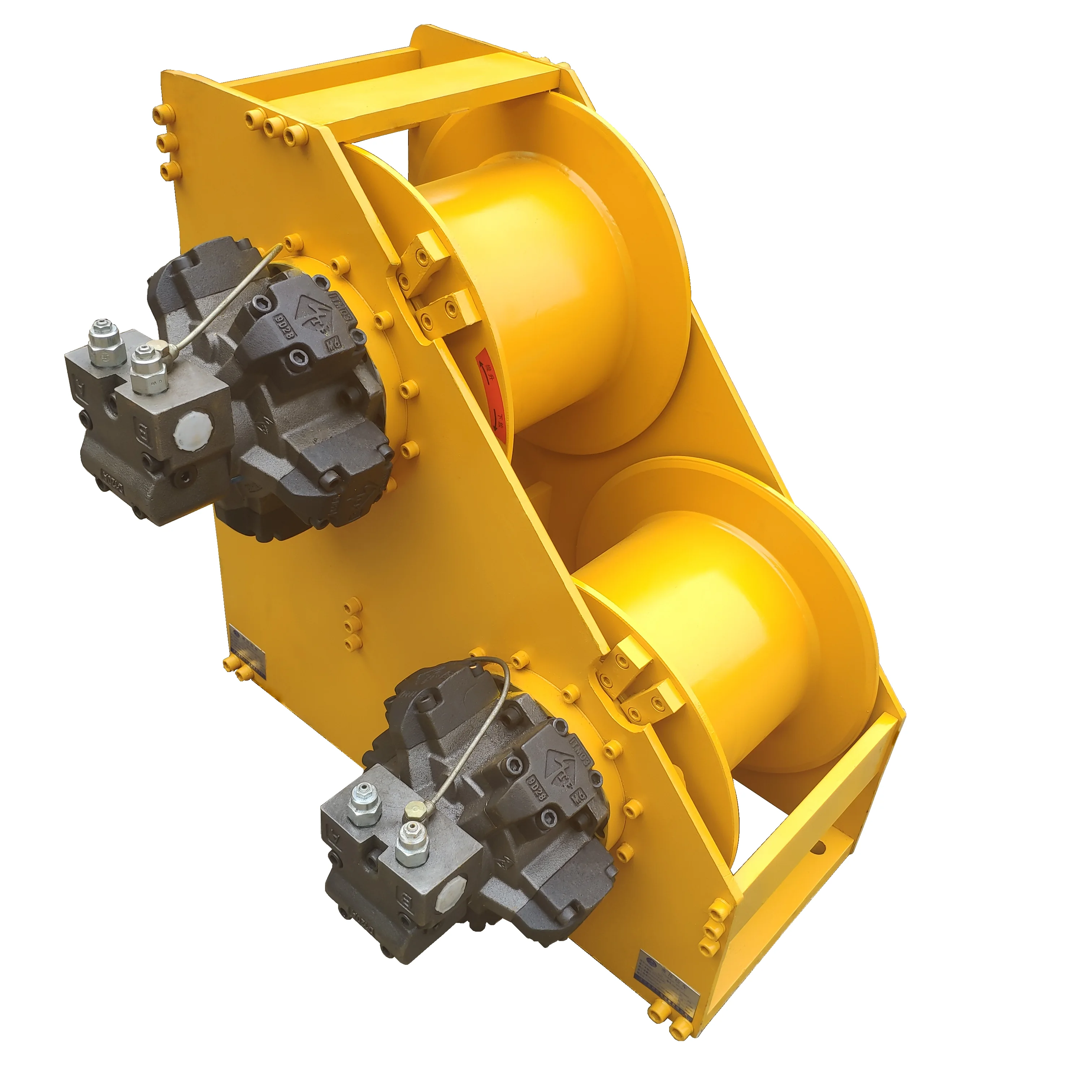 Custom Hydraulic Solutions Custom dual drum hydraulic winch